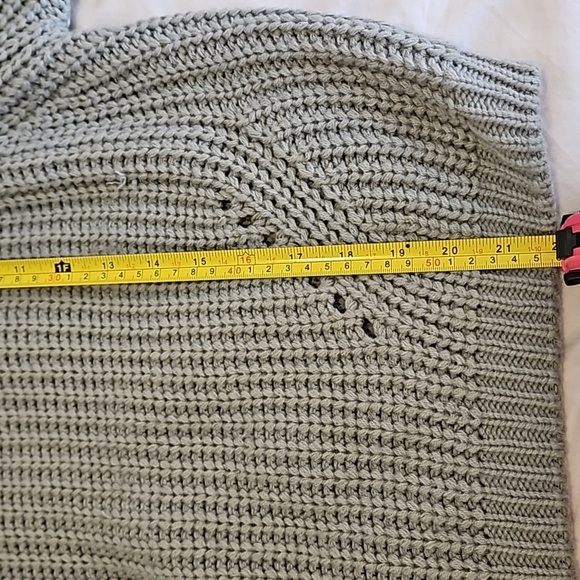 moon & madison Sage Green Cowl Neck Sweater - Picture 4 of 8